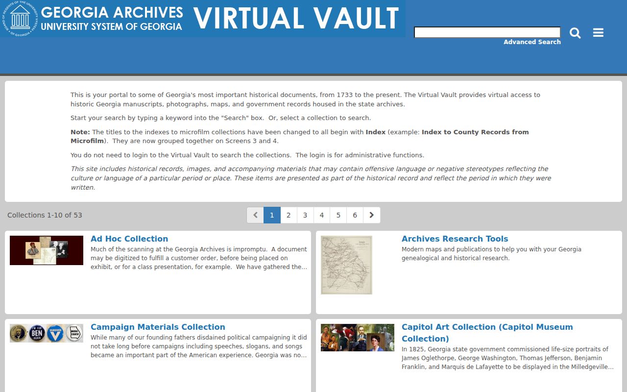 Athens city directory research in Georgia Archives Virtual Vault